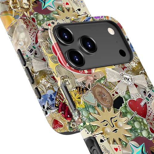 DorisMax for iPhone 17 Pro Case - Wireless Charging - Cute Floral - image 5