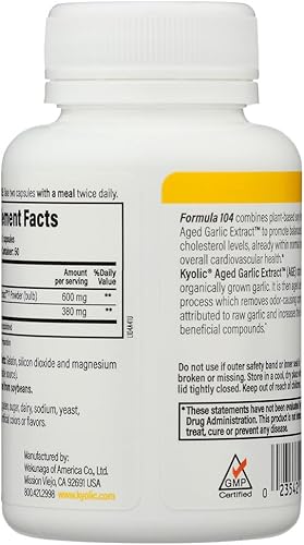 Miniatura 3 de A.G.E. wLecitina Fórmula 104 - 100 caps., (WakunagaKyolic)