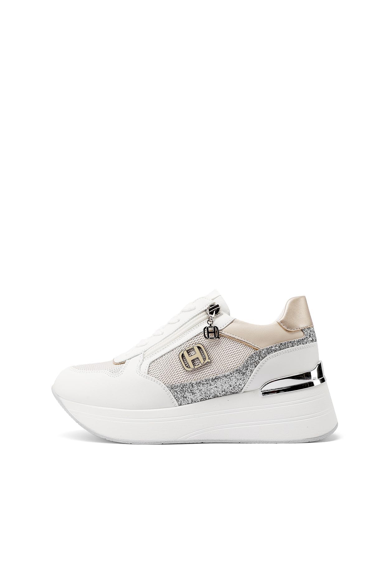 QUEEN HELENA Zapatillas con cuña para mujer X34-24