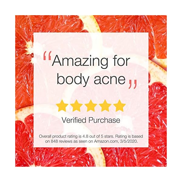 Neutrogena-Body-Clear-Acne-Treatment-Body-Wash-with-Salicylic-Acid-Acne-Medicine-Pink-Grapefruit-Body-Acne-Cleanser-to-Prevent-Breakouts-on-Back-Chest-Shoulders-85-fl-oz-Pack-of-3 Neutrogena Body Clear Acne Treatment Body Wash with Salicylic Acid Acne Medicine, Pink Grapefruit Body Acne Cleanser to Prevent Breakouts on Back, Chest & Shoulders, 3 x 8.5 fl. oz