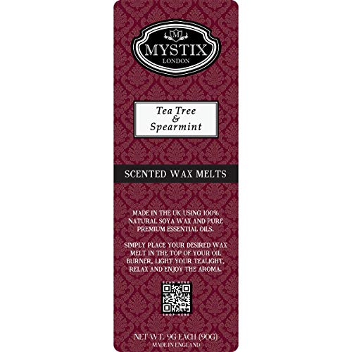 Mystix Tea Tree & Spearmint Wax Melt, 90G #TOP24