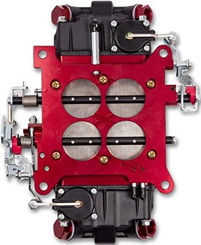 Miniatura 3 de NUEVO CARBURADOR HOLLEY QUICK FUEL 750 CFM BRAWLER RACE CARBURADOR, BILLET ROJO, NEGRO, SECUNDARIOS MECÁNICOS, COMPATIBLE CON MODELOS 4150