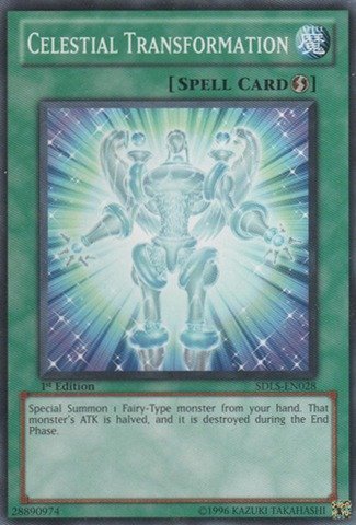 Amazon.com: Yu-Gi-Oh! - Celestial Transformation (SDLS-EN028) - Structure  Deck: Lost Sanctuary - 1st Edition