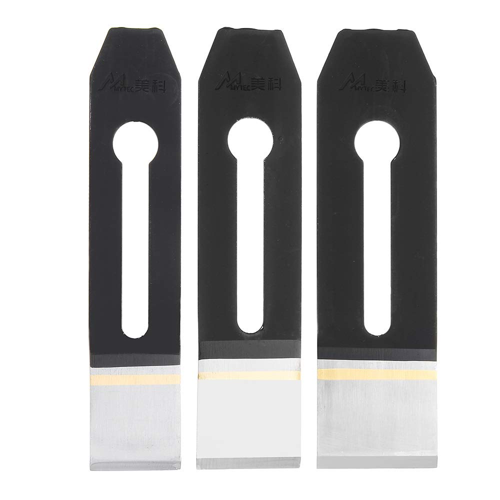 38/44/51mm Acciaio ad Alta velocità per la Lavorazione del Legno Plane Edge Blader Cutter Lama per pialla a Mano (Specifica Lama: 51mm)