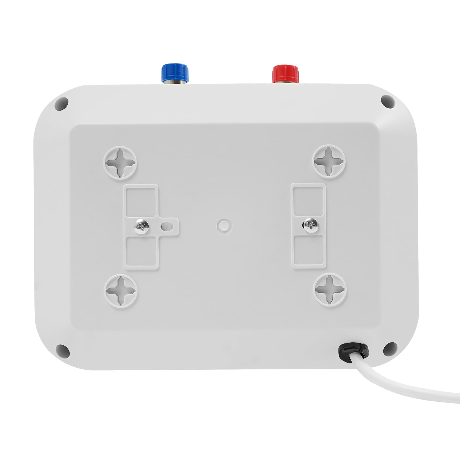 Mały zbiornik bezciśnieniowy 1500 W, bojler dolny 6 l, zbiornik ciepłej wody, bardzo kompaktowy, bojler z przyciskiem regulacja temperatury, mały zbiornik elektryczny z cyfrowym wyświetlaczem LED