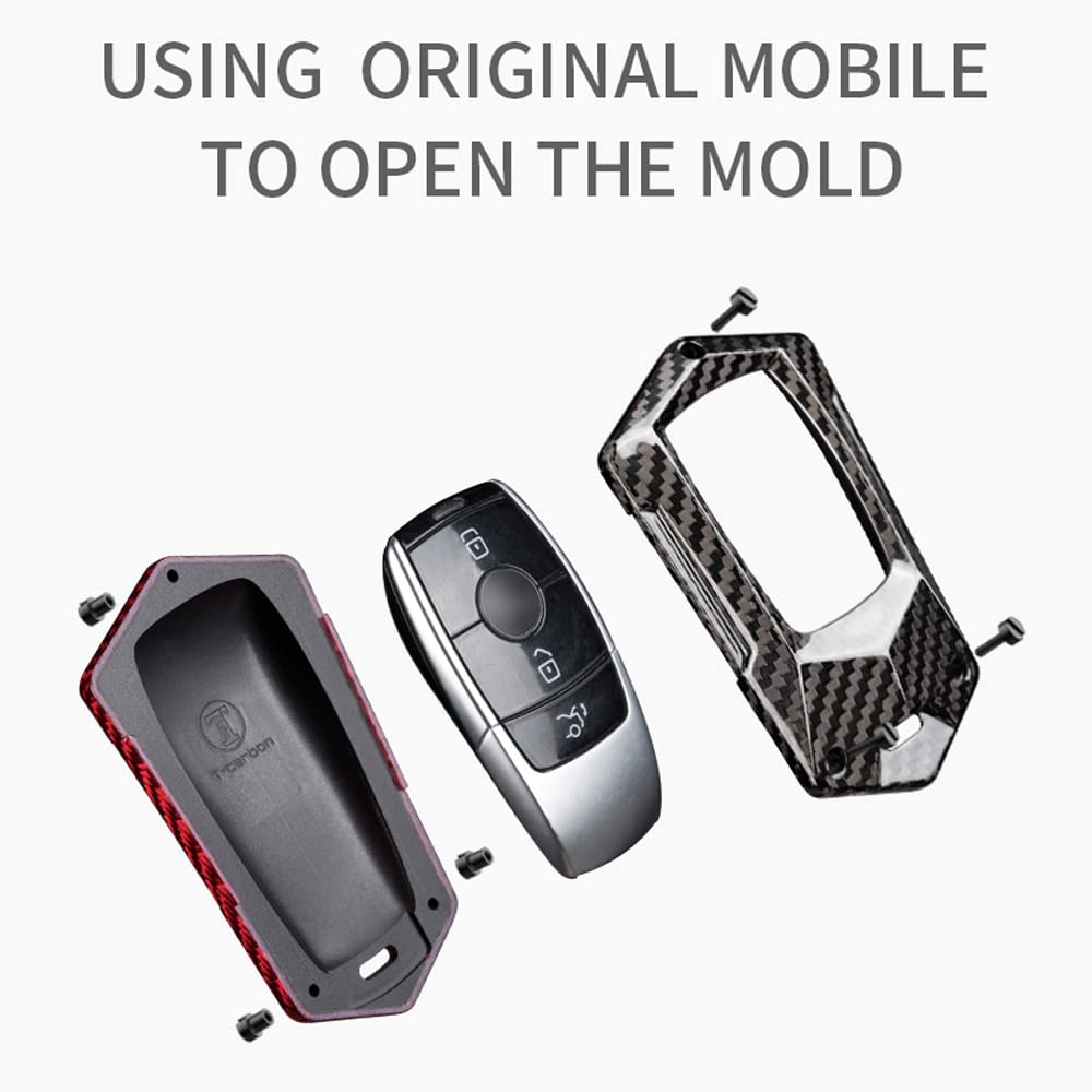 Cover Chiave Telecomando Per Mercedes Benz Classe A B R G GLK GLA W204 W251 W463 W176 2