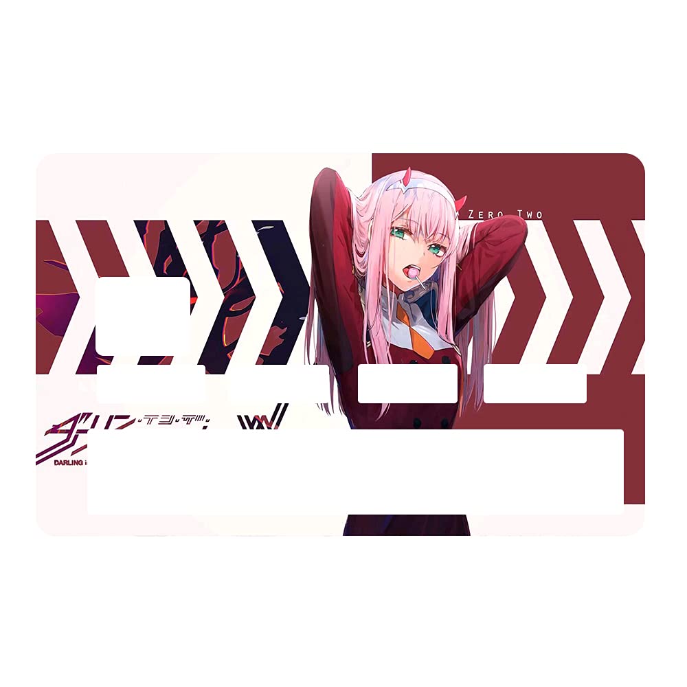 Buy Credit Card Sticker-Removable Removal-Anime Darling in The FRANXX Bank Card  Sticker-Personalize Your Credit Card with These Removable Stickers Online  at desertcartBahamas
