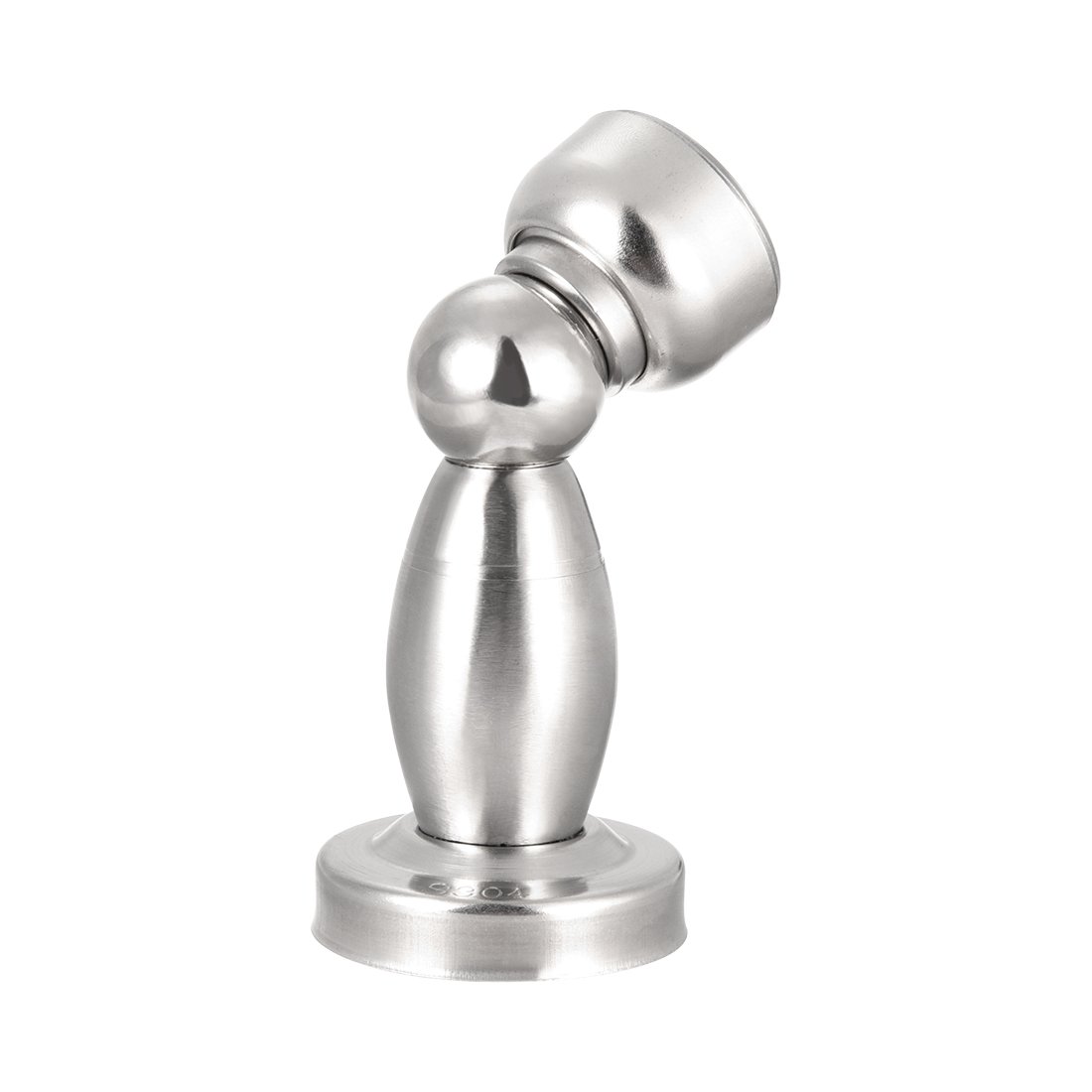 Nvsfzgiyg Silver Door Stops, Wedges, Jammers, Home Office Stainless Steel Magnetic Catch Holder Stopper Doorstop Wall Mount