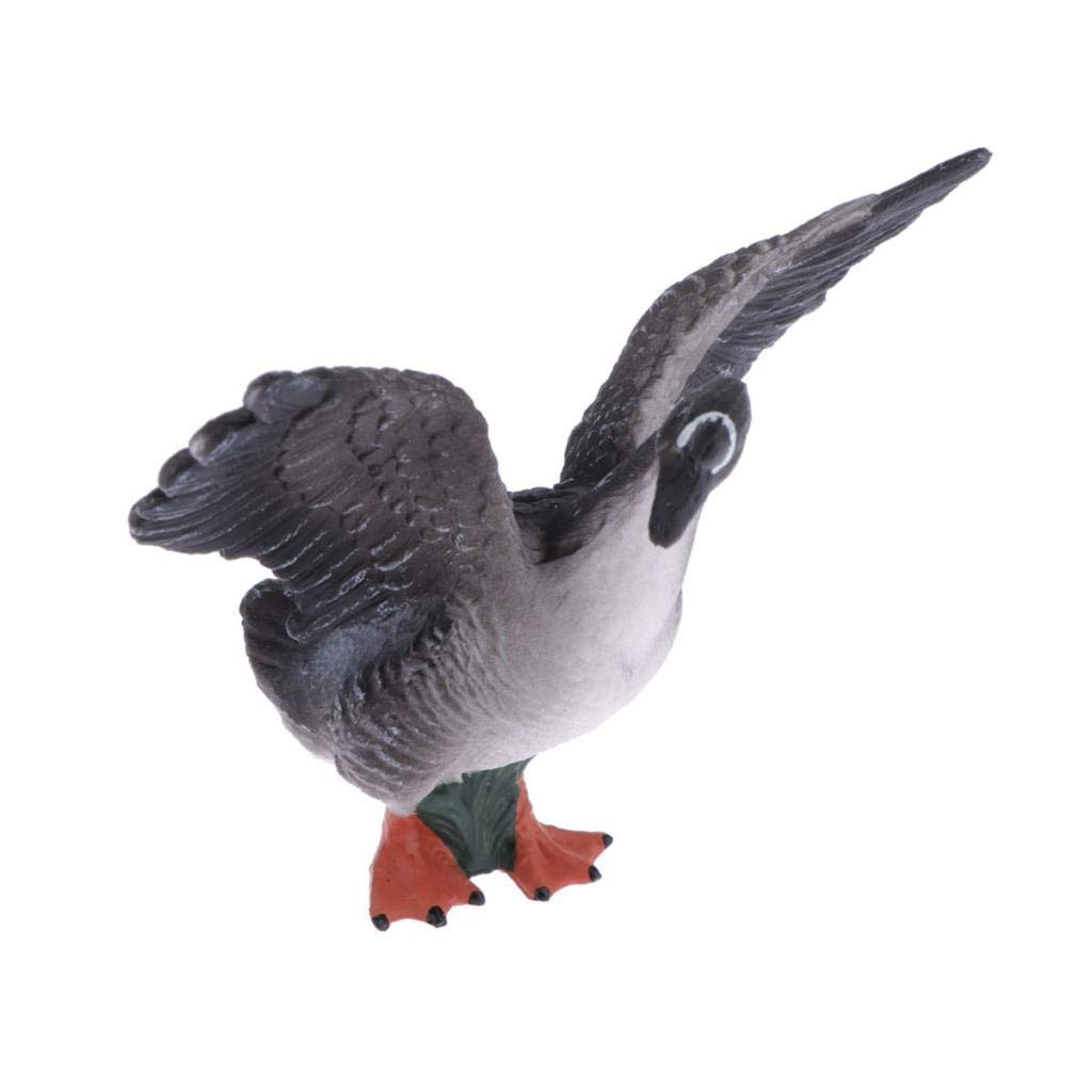 Fashion My Day Simulation Poly Animal Figure Model Kids Educational Toys Decor Goose-picture-20