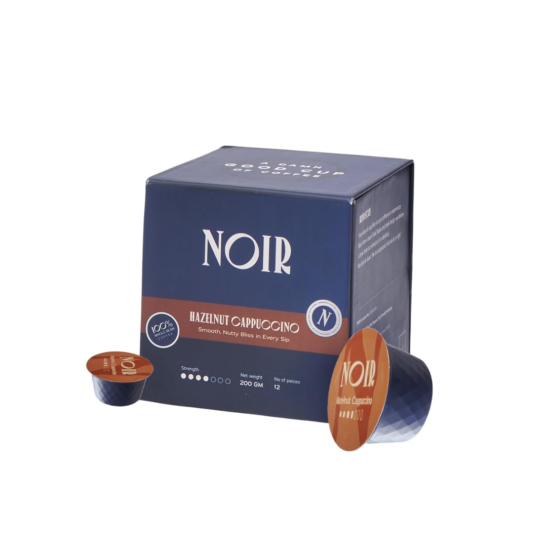 Sponsored Ad - Premium Hazelnut Cappuccino Pods | Rich Dairy Creamer with Smoothy Hazelnut Flavor | Velvety Frothy Finish | Dolce Gusto Compatible Pods | Pack of 12