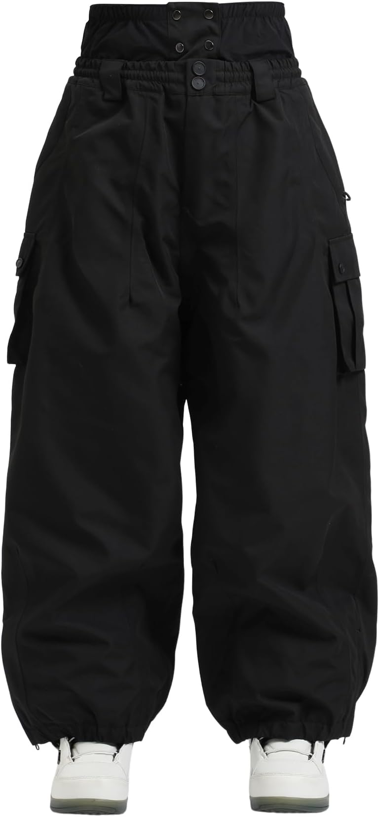 Men Women Snowboard Pants Snow Super Baggy Insulated Winterproof Waterproof Loose Ski Pants Outdoor