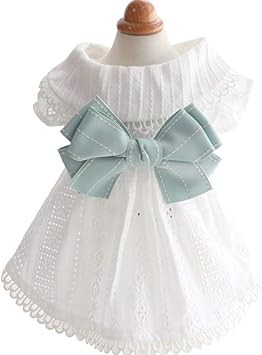 Amazon Igughi 犬服 ワンピース 春夏 レース ドッグウェア 女の子 ドレス かわいい おしゃれ 花刺繍 袖なし 小型犬 中型犬 猫 洋服 ペット服 通気 お姫様 散歩 お出かけ 記念撮影 白 ホワイト m 白 Igughi Amazon Igughi 犬服 ワンピース 春夏 レース ドッグウェア 女の子 ドレス かわいい おしゃれ 花刺繍 袖なし 小型犬 中型犬 猫 洋服 ペット服 通気 お姫様 散歩 お出かけ 記念撮影 白 ホワイト m 白 Igughi