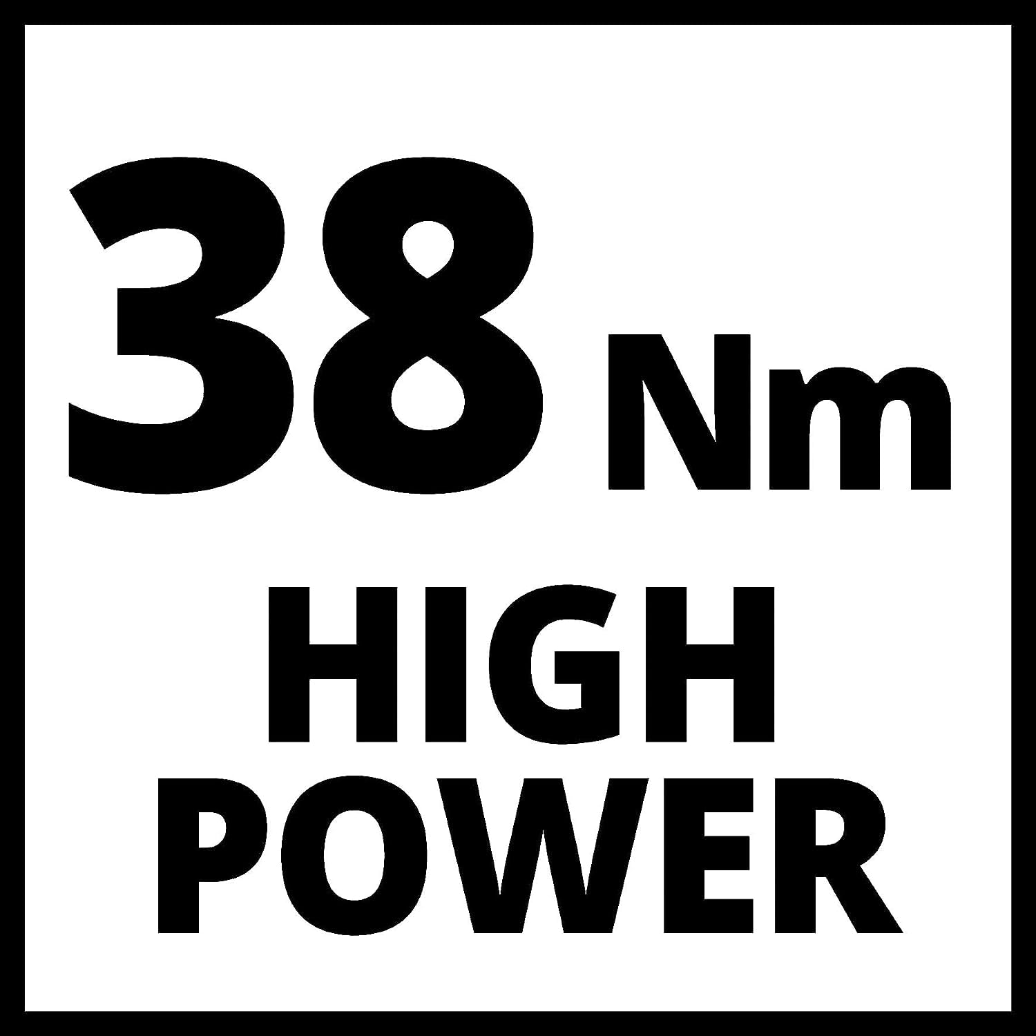 Einhell TC-CD 18-2 Li (2x1,5 Ah) Trapano avvitatore a batteria (2 x 18 V, 1,5 Ah, Li-Ion, tempo ricarica 3-5 h, 2 velocità, vel. 1 giri min. 0-350, vel. 2 giri min. 0-1250, torsione 38 Nm, mandrino 10mm, incl. 2 batteria 1,5 Ah, caricabatterie e valigetta