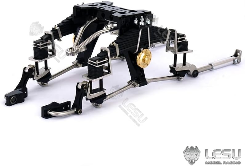 TOUCAN RC HOBBY Raised 9MM Rear Suspension for 1/14 Scale LESU Differential Axles Tractor Truck Dumper