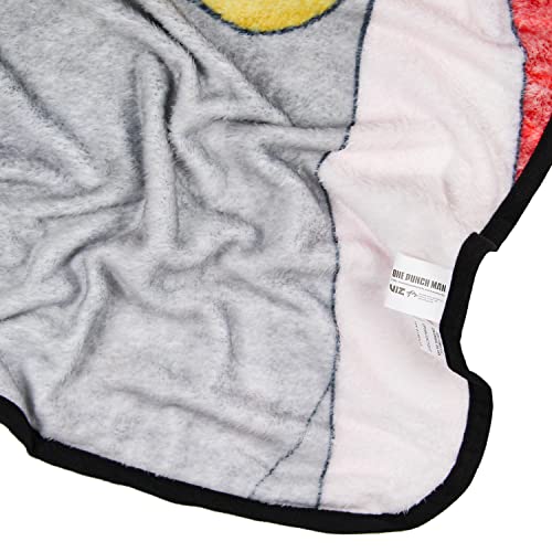 Couverture polaire One Punch Man plaid doux Saitama de lit 114x152cm plaid manga anime - 5