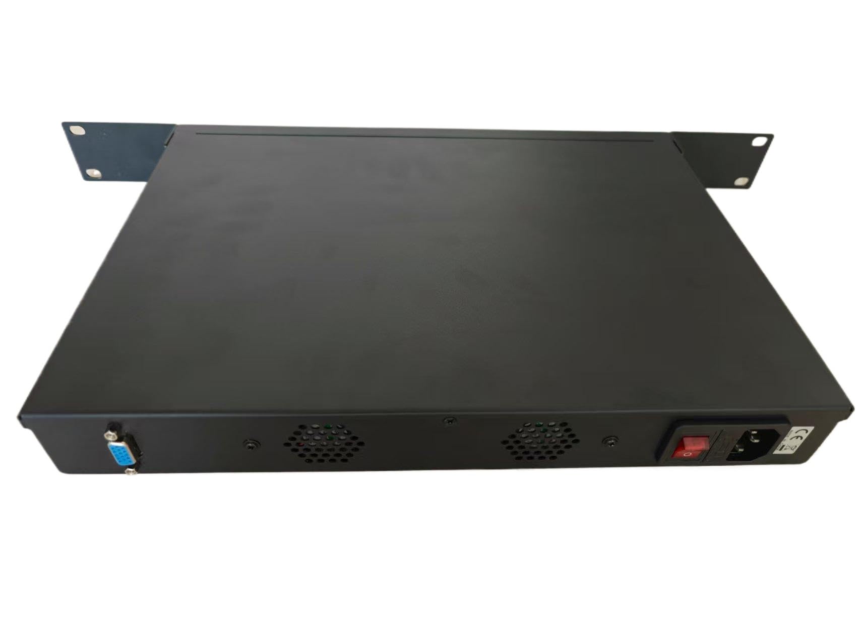 Rackmount 1U i3 8130U Quad Core Firewall Micro Appliance, Mini PC, Nano PC, Routeur PC avec 16G RAM 256G SSD, 6 RJ45 i226-V 2500M Port AES-NI Compatible avec pfsense opnsense...