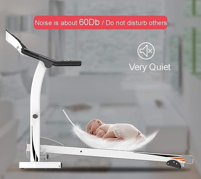 Caminadora Plegable Silenciosa para Casa y Gimnasio NYTFHMS miniatura 3