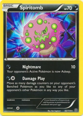 Pokemon - Spiritomb (62114) - XY Steam Siege