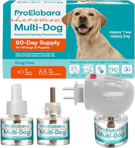 Dog Calming Pheromone Plug Diffuser: Dog Calming Pheromones Diffu...