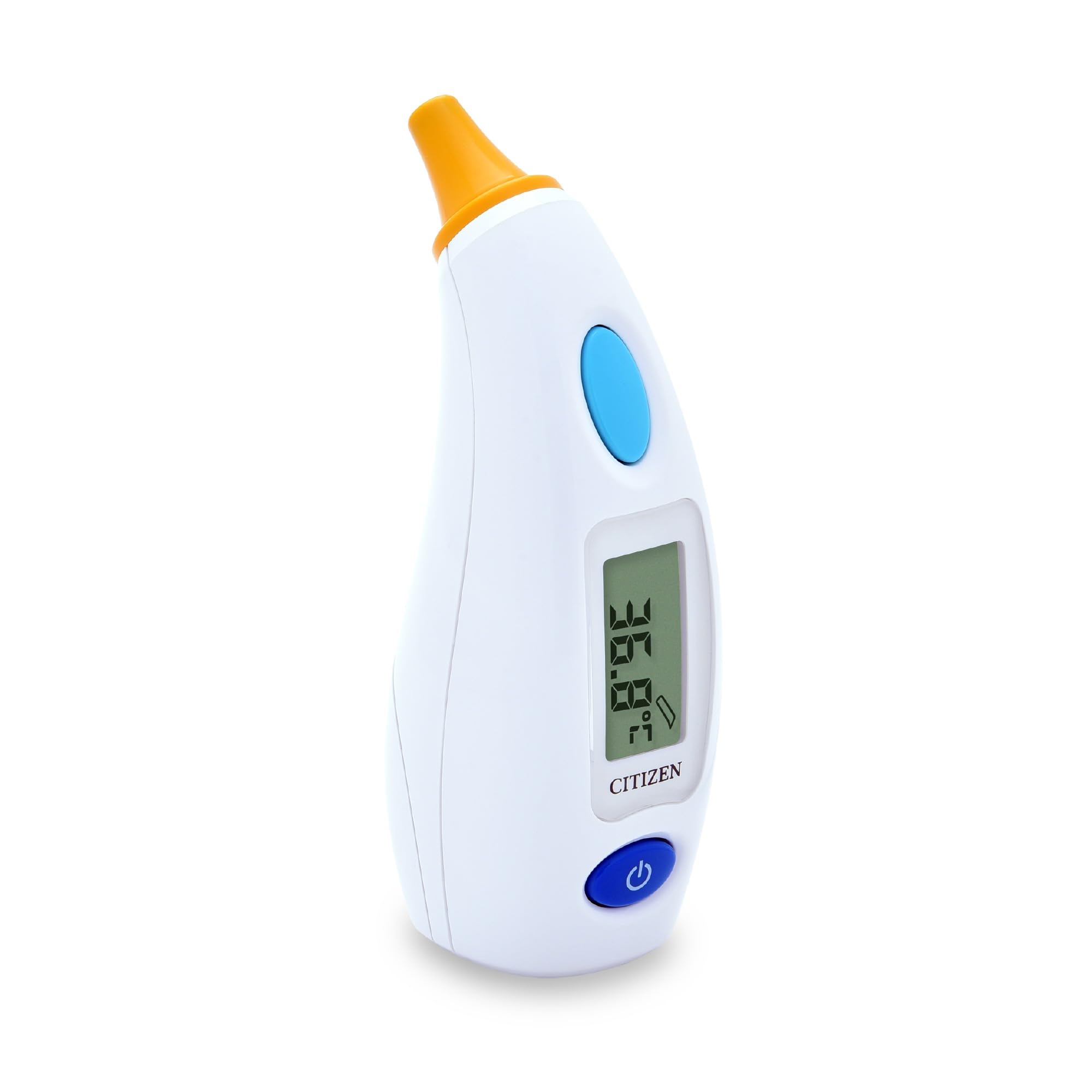 Citizen Termómetro de Oído Digital, Termómetro Auricular Alta Precisión para Adultos, Niños y Bebés, Infrarrojo con Alerta de Fiebre, Antibacteriano, Lectura 1-3 Segundos, 12 Memorias