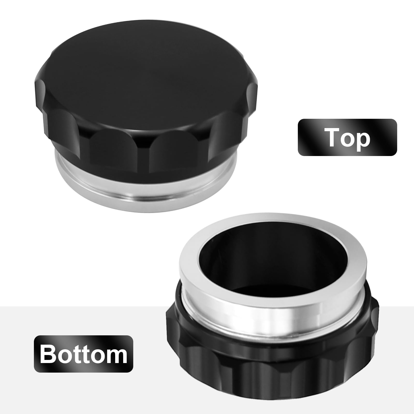 2" O.D Weld On Filler Neck Cap For Aluminum Radiator Splash Bowl Fuel Tank - Foto 4