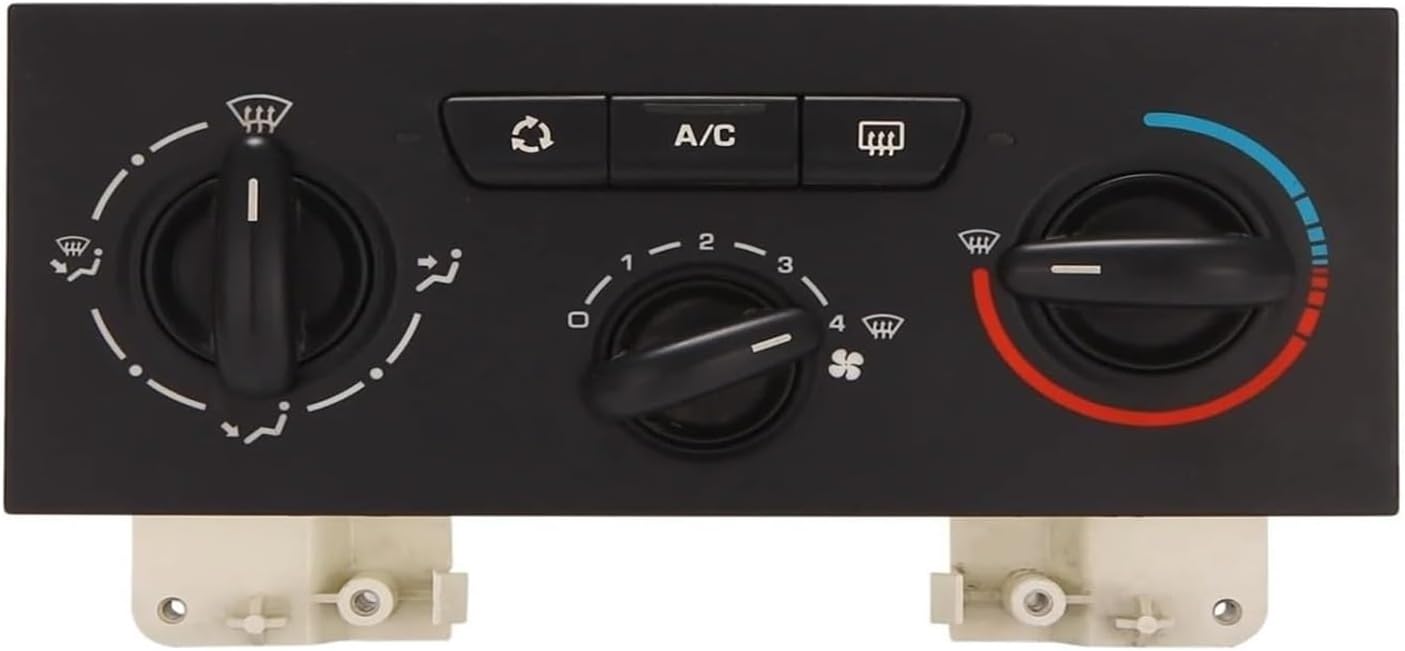 Car Air Conditioning Control Panel, For Peugeot 307 2004-2010 6451JS 6451JR 6451LF Car Air Conditioning Control Heater Panel Assembly