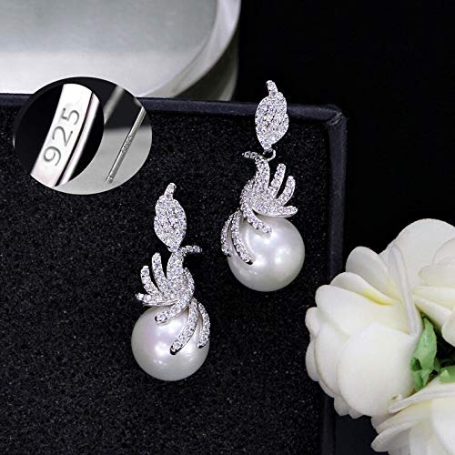 Boucles d'oreilles zircone cubique élégantes pour soirées et mariages