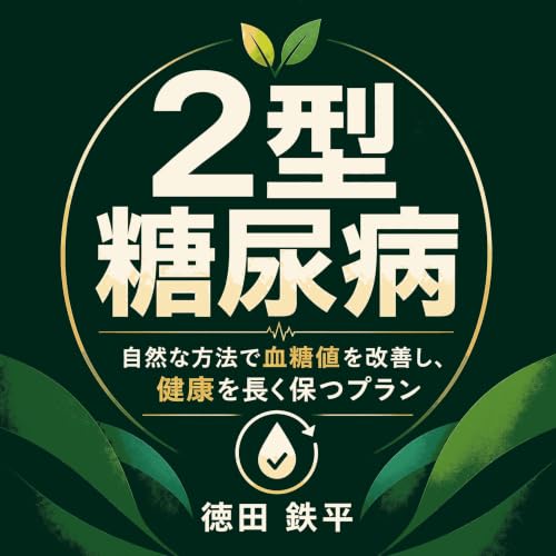 『2型糖尿病：自然な方法で血糖値を改善し、健康を長く保つプラン』のカバーアート
