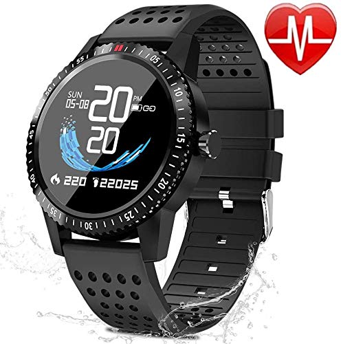 QWMoonRu Fitness Tracker with Heart Rate Blood Pressure Monitor, Activity Tracker Watch