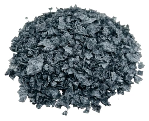 Sal Marina Negra Piramidal Natural De Chipre Copos 40g - 1,95Kg Clase A (950 gramos)
