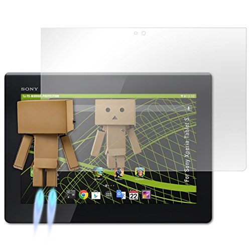 atFoliX Protettore Schermo Compatibile con Sony Xperia Tablet S Pellicola a Specchio, Effetto Specchio FX Specchio Pellicola Protettiva