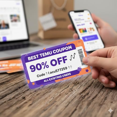 [Best]Temu Coupon ↳90% off ʃʃ Code ↡↟acu577259 ↡↟ All Existing user cover art