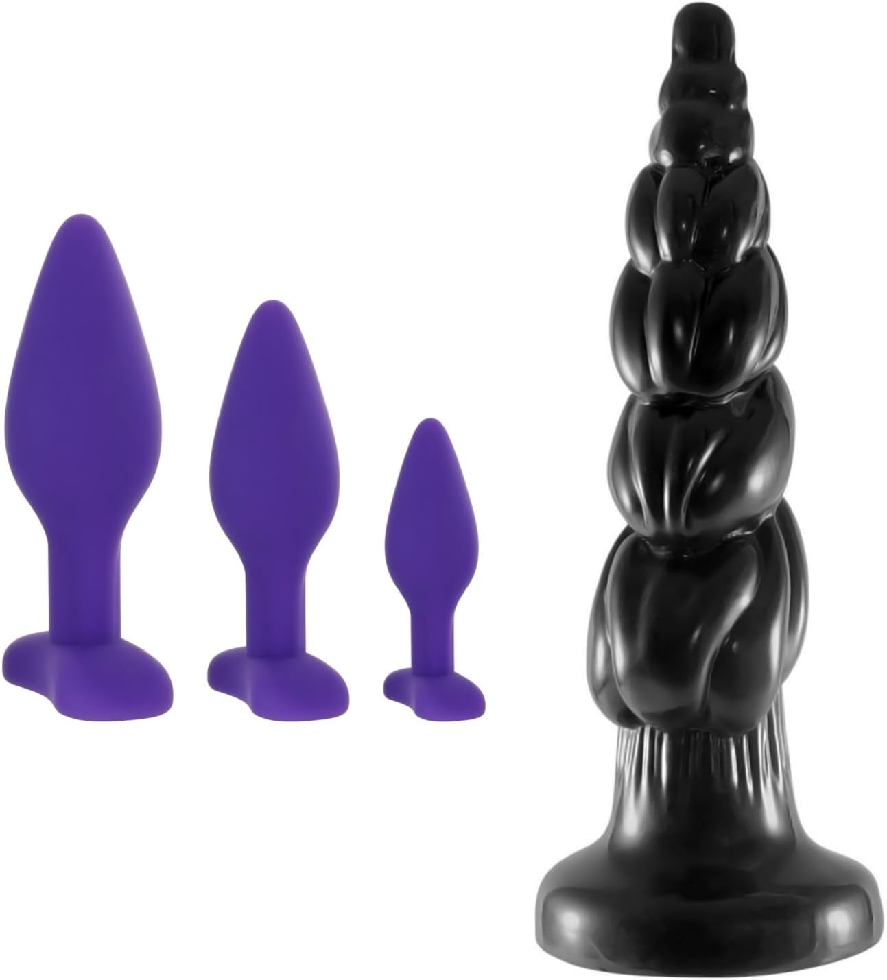 3PCS Butt Plugs Training Set + 15.7inch Huge Anal Plug