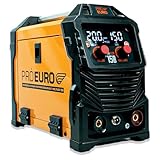 Máquina de Solda MIG/TIG/MMA 150a Multiprocesso Sem Gás Bivolt Pró Euro