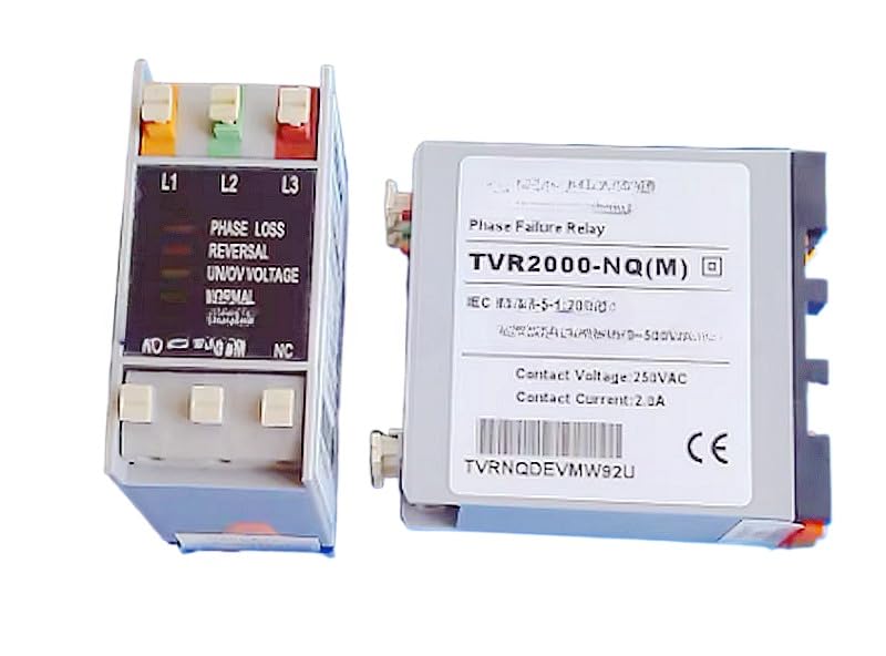 1PC NEW TVR2000-NQ(M) Relay three-phase sequence power supply protector
