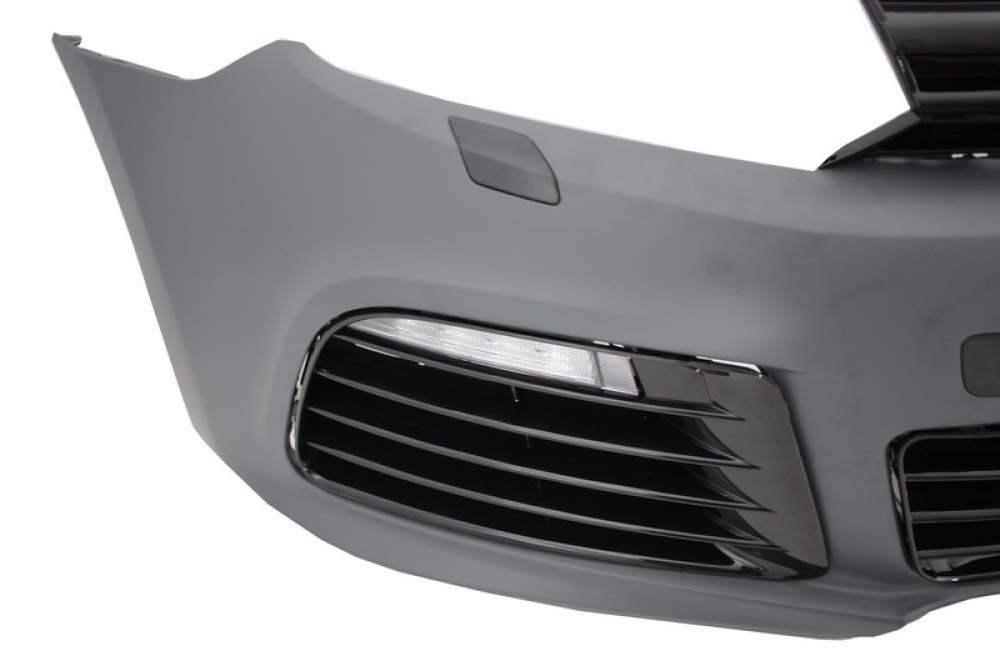 KITT FBVWG6R20 Paraurti Anteriore 2008-2013 con Griglie e Lampada Nebbia L e d Daylight
