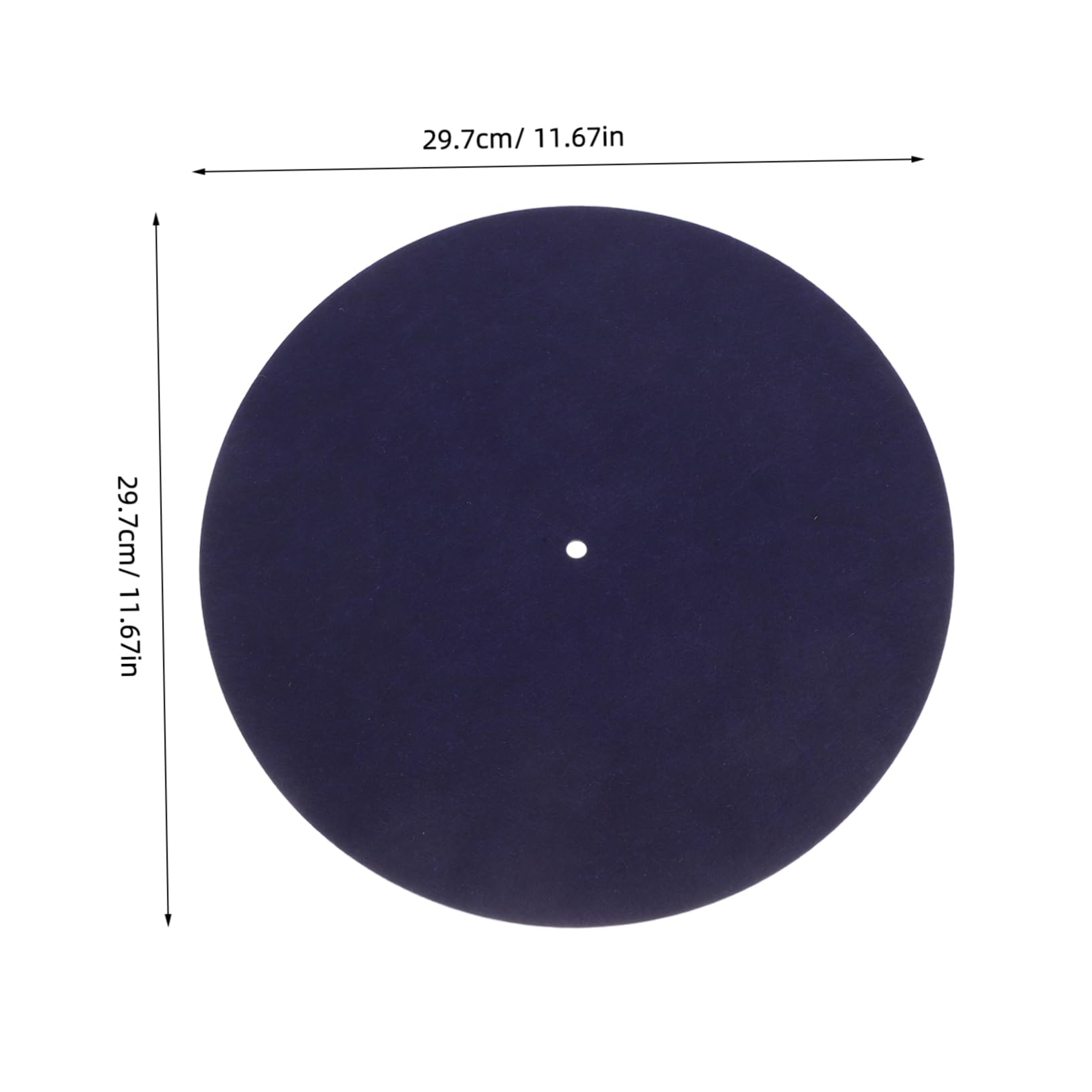CIYODO Phonograph Slipmat Felt Mat for Record Player Vinyl Record Protection and Easy to Carry