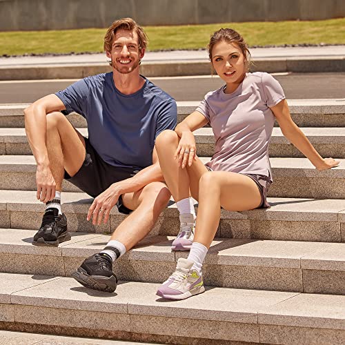 Fitville Mens Extra Wide Fit Trainers Comfortable Running Sneakers Lightweight Walking Shoes For Flat Feet Plantar Fasciitis - Rebound Core, Jet Black, 10 Uk X-Wide - 3