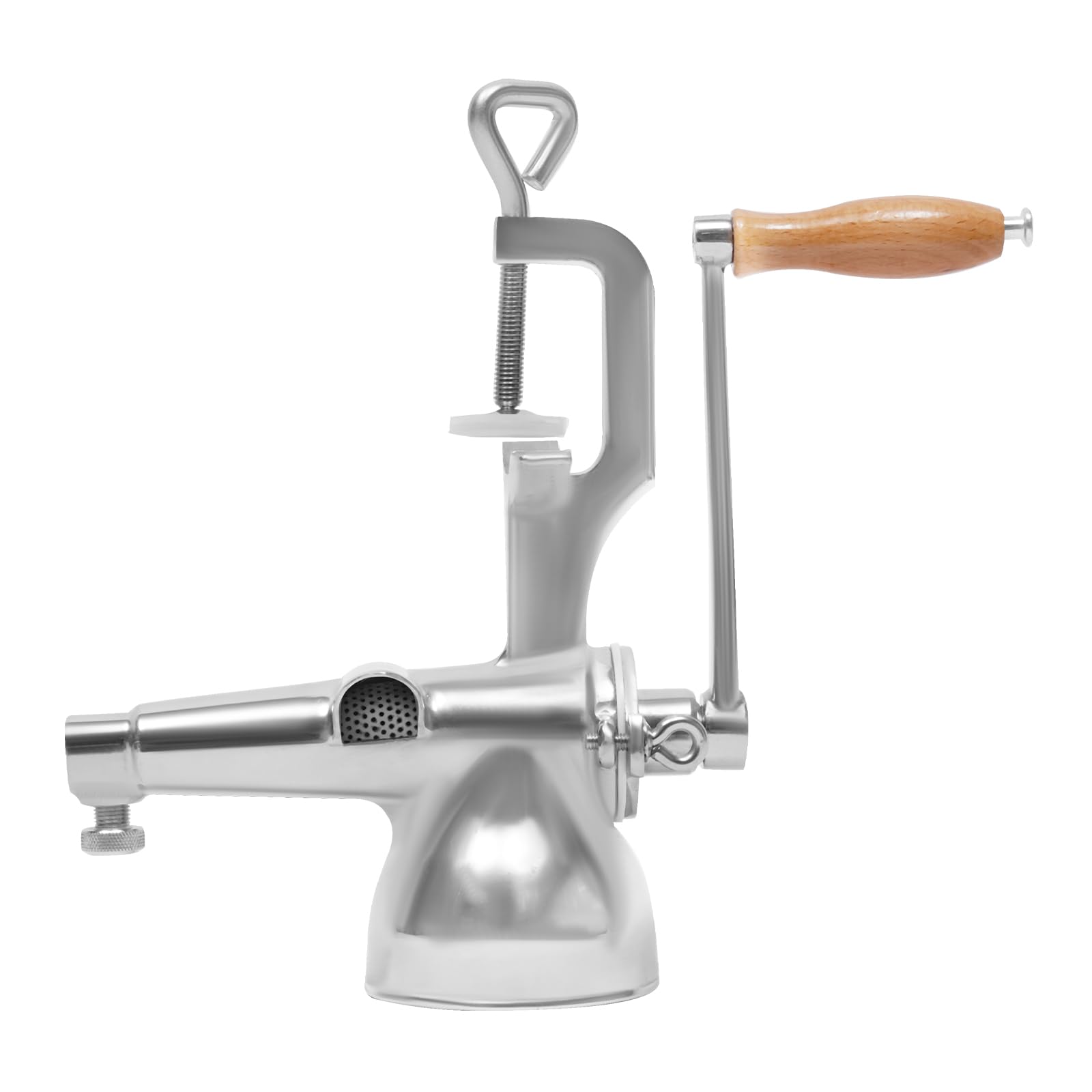 Spremiagrumi manuale per erba di grano, in acciaio inox, spremiagrumi per frutta, verdura, piccola frutta, verdura spremiagrumi per erba di grano, sedano, cavoli, spinaci, prezzemolo, melograno