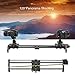 Camera Slider Track Dolly Slider Rail System with Motorized Time Lapse and Video Shot Follow Focus Shot and 120 Degree Panoramic Shooting 31