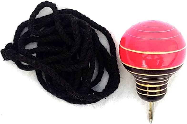 Spinning Top/Bambaram/Buguri/Bongaram/Lattu (100% Eco Friendly, Pack of 1)