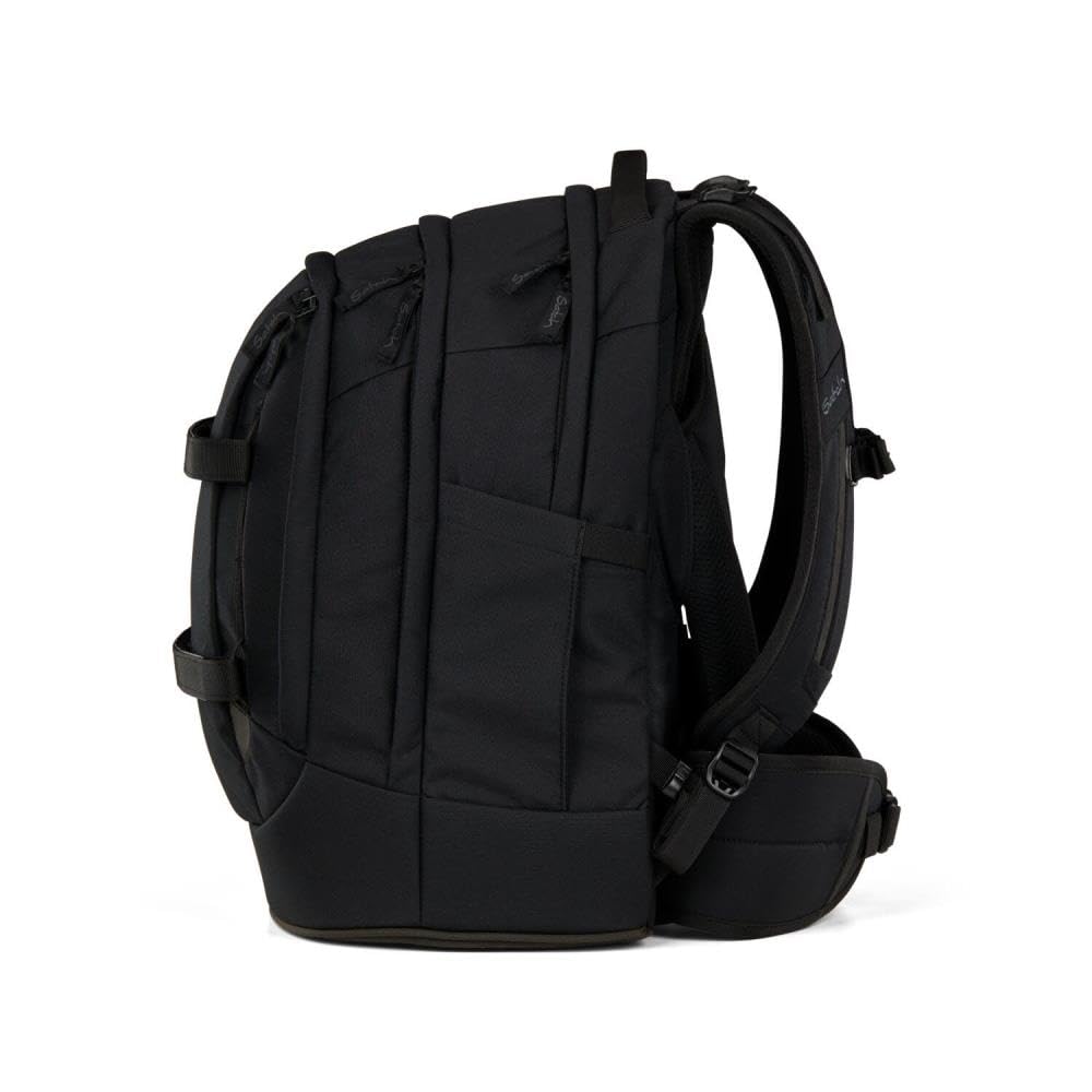 Satch Pack Schulrucksack Set 3tlg. inkl. Schlamperbox und Sportbeutel (Blackjack)