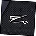 FRCOLOR Men Tie Clip Simple Elegant Necktie Bar Clasp for Occasions for Father Friends Fashionable Design with Glossy Metallic Finish