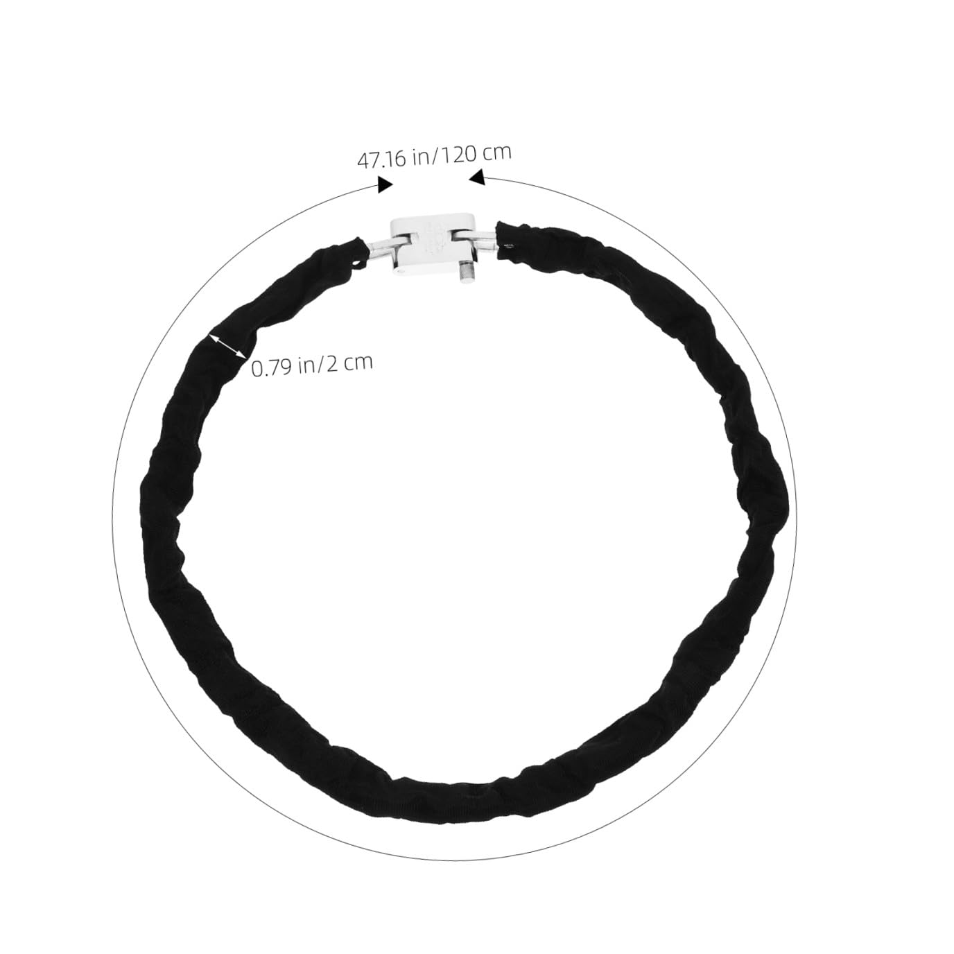 Lucchetto Catena Antifurto per Bici e Moto Sicurezza Robusta e Resistente alla Corrosione per Mountain Bike Scooter e Attrezzature Esterne