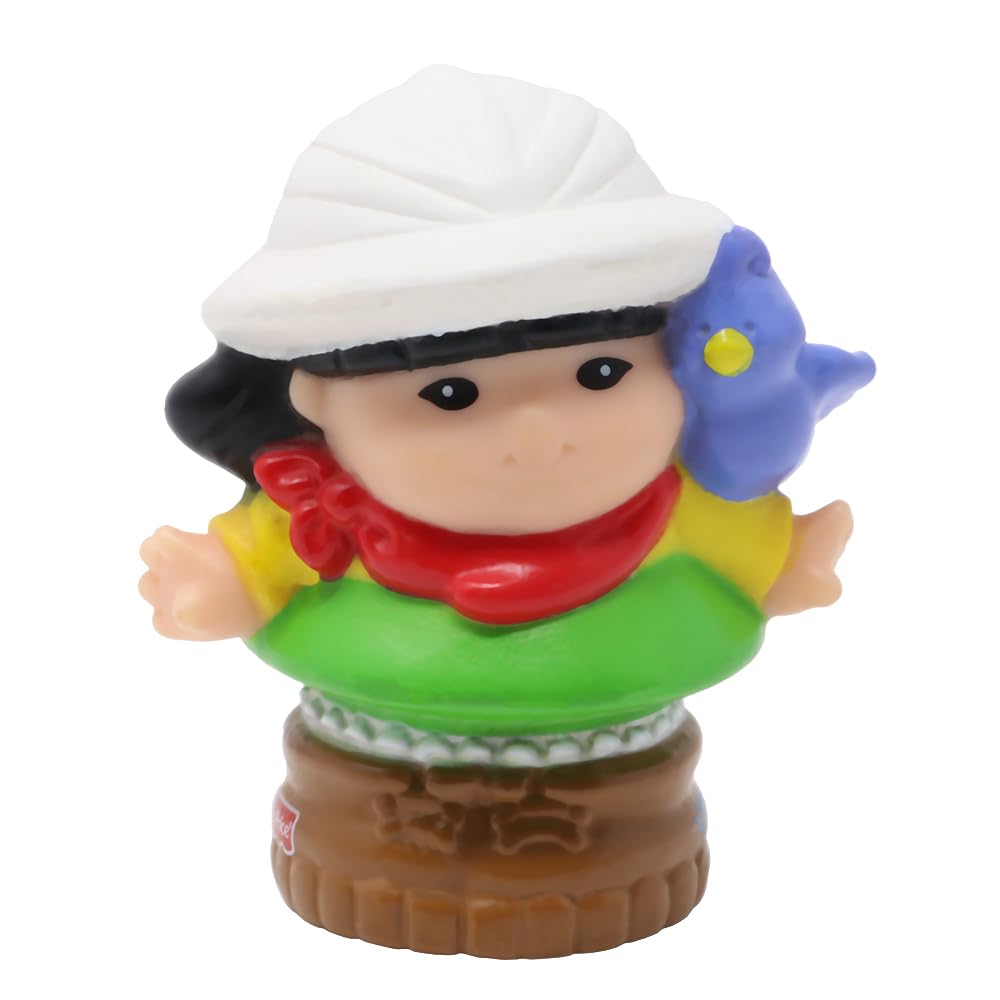 Fisher-Price Ersatzteil für Sammlerstück Little People Safari Surprise Sounds Zoo Musical Train Playset L9503 - Ersatz Zookeeper Sonya Lee Figur
