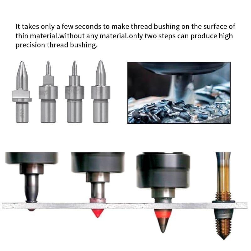 1個 熱摩擦ホットメルトショートドリルビット ソリッドカーバイド穴あけツール M3 M4 M5 M6 M8 M10 金属ドリルツール