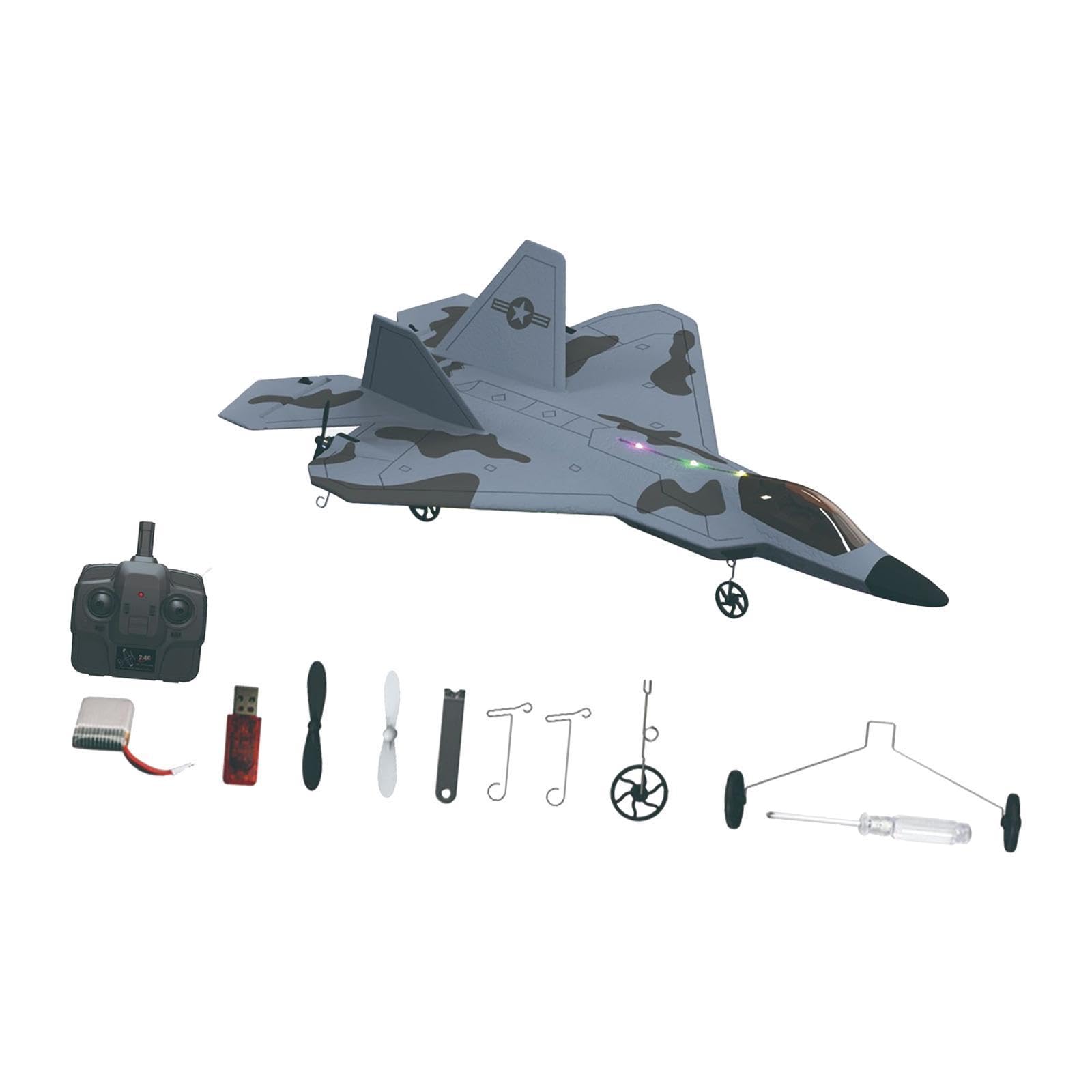 #N/A/a Avión de F22 Teledirigido con Alcance de 200 Niños Y Adultos.