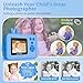 Kids Camera Instant Print for Boys and Girls Age 3-12, 1080P Kid Digital Camera with Print Paper Cameras for Kids Christmas Birthday Gifts Toy for Child 3 4 5 6 7 8 9 10 (Blue)