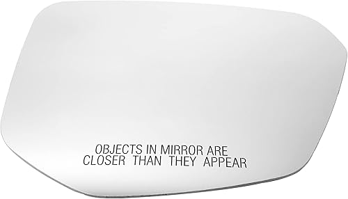 Garage-Pro Espejo lateral del pasajero de cristal compatible con Honda Civic 2016-2021 con placa de respaldo