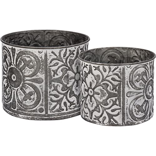 Primitives-by-Kathy-Decorative-Bin-Set-Metal Primitives by Kathy Decorative Bin Set Metal
